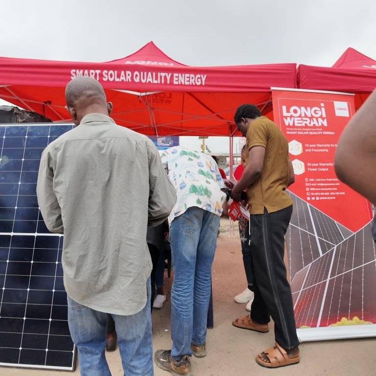 WERAN attend the Arena Market in Oshodi WERAN attend the Arena Market in Oshodi